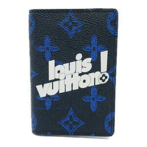 Louis Vuitton Organizer de Poche Wallet Monogram LV Blue